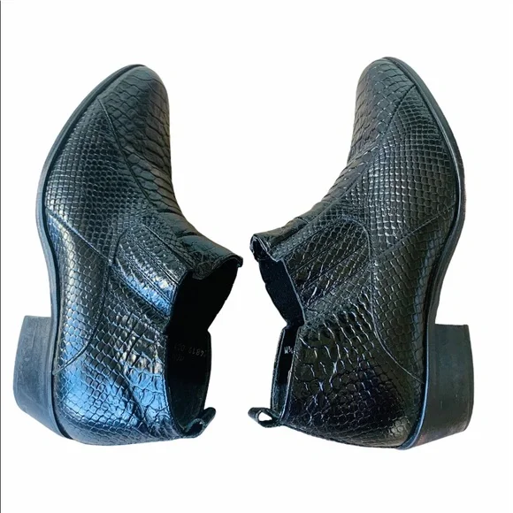 💖SOLD💖Adams Sandino Men’s Crocodile Boots - Picture 5 of 10